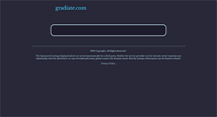 Desktop Screenshot of gradiate.com